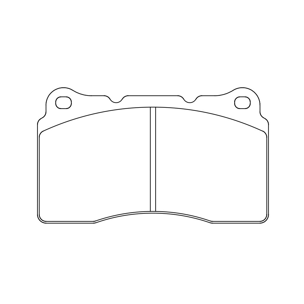 ENDLESS EP357MX72 Front Brake Pads MX72 Compound for SUBARU WRX STI (VAB) / MITSUBISHI EVO X / HONDA Civic Type-R (FL5 / FK8) Photo-1