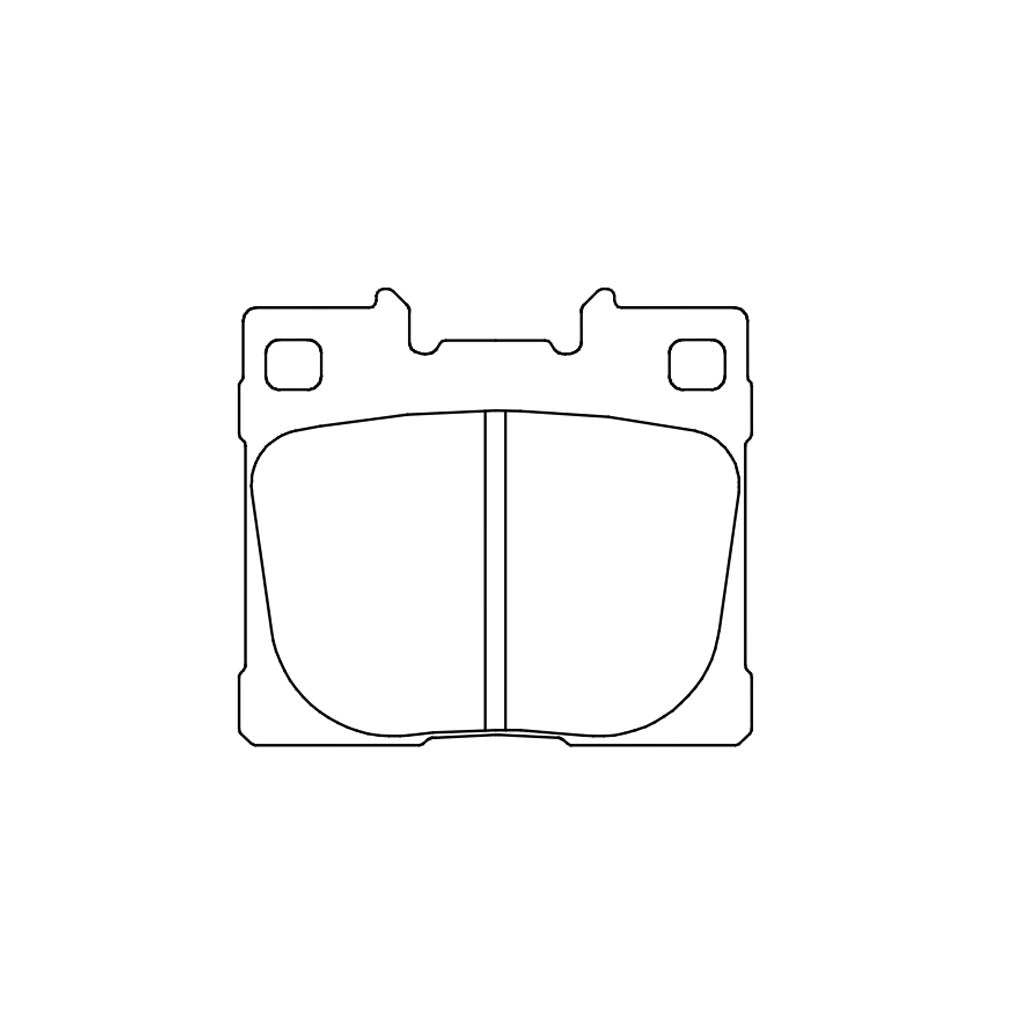 ENDLESS EP559ME20 Rear Brake Pads ME20 Compound for TOYOTA GR Yaris 2020+ Photo-0