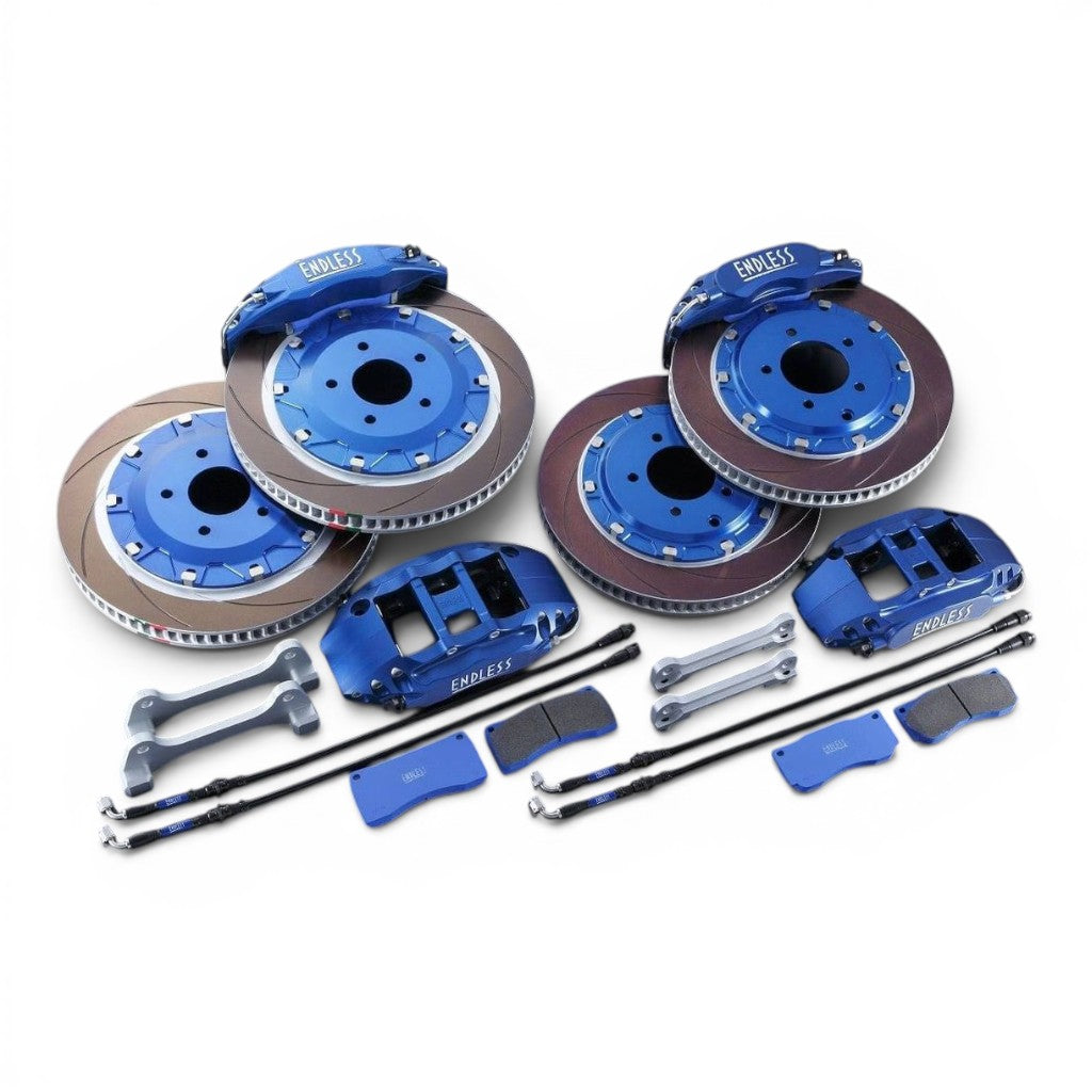 ENDLESS ECZJXGDBF Front & Rear Brake Kit M4 & S2 for SUBARU Impreza STI (GDB) Brembo Caliper / PCD 114.3 Photo-0