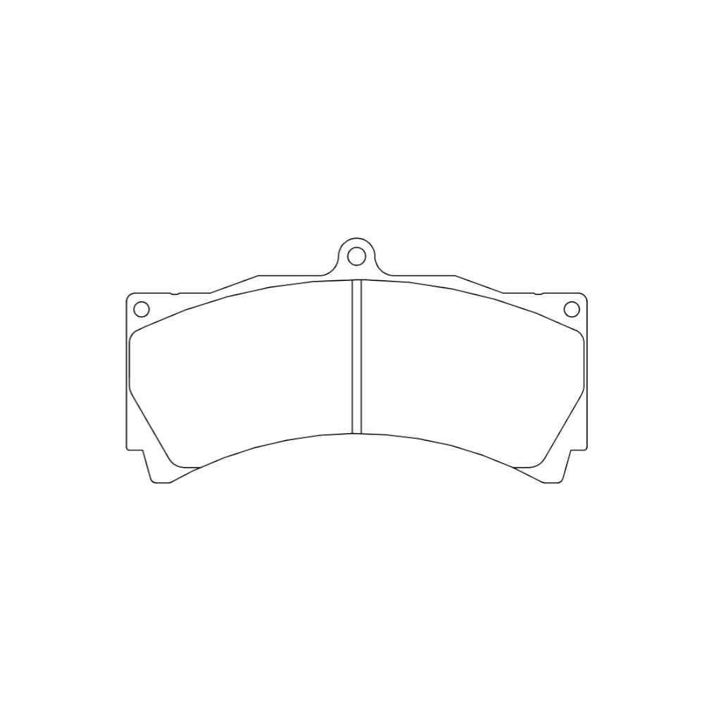 ENDLESS RCP116N35S Brake Pads 18mm for Caliper AP Racing CP6750 / 5060 (18mm) / 5570 (17mm) RD51 Photo-0