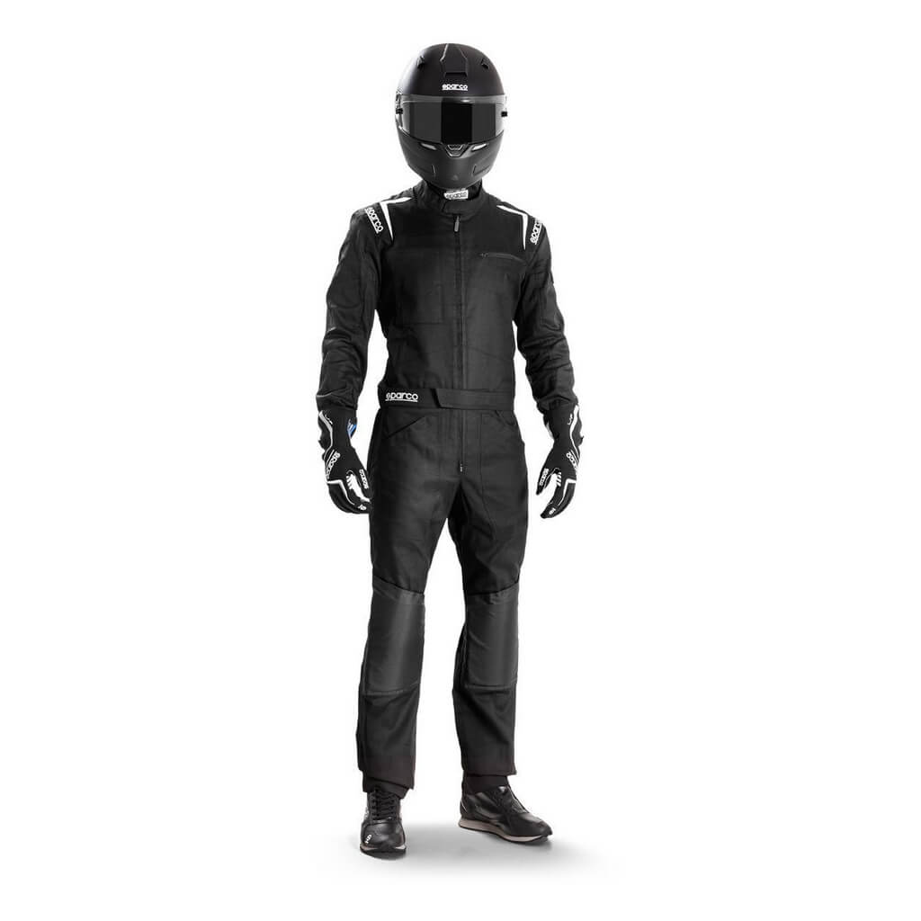 SPARCO 002019NR1S Mechanic Suit MS-5, Black, Size S Photo-2