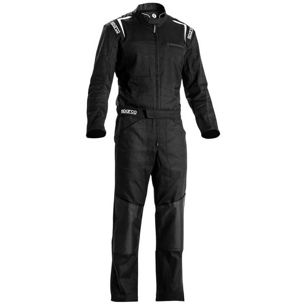 SPARCO 002019NR1S Mechanic Suit MS-5, Black, Size S Photo-0