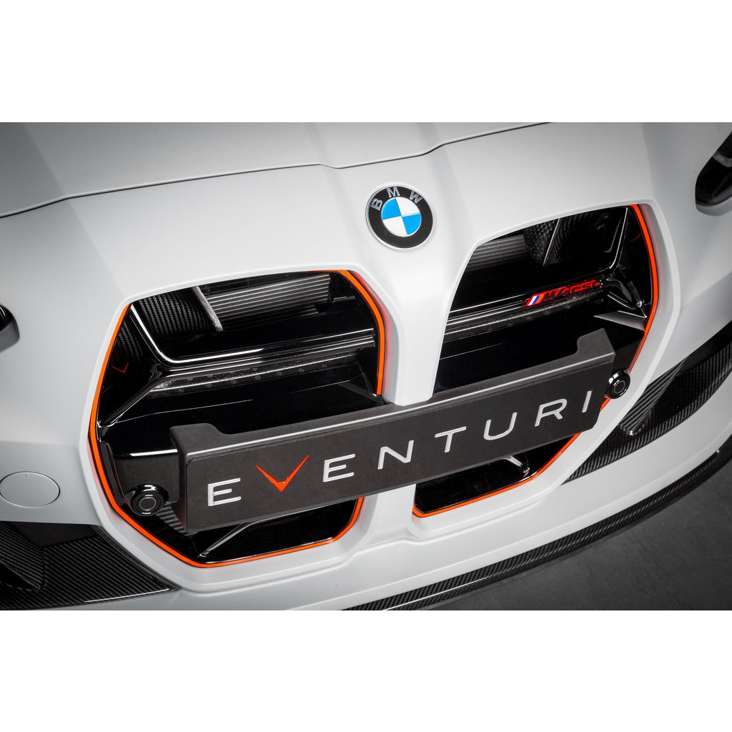 EVENTURI EVE-G8XM-CF-SC Cold Air Scoops (Carbon, Gloss Finish) for BMW M3 (G80) / M4 (G82) Photo-3