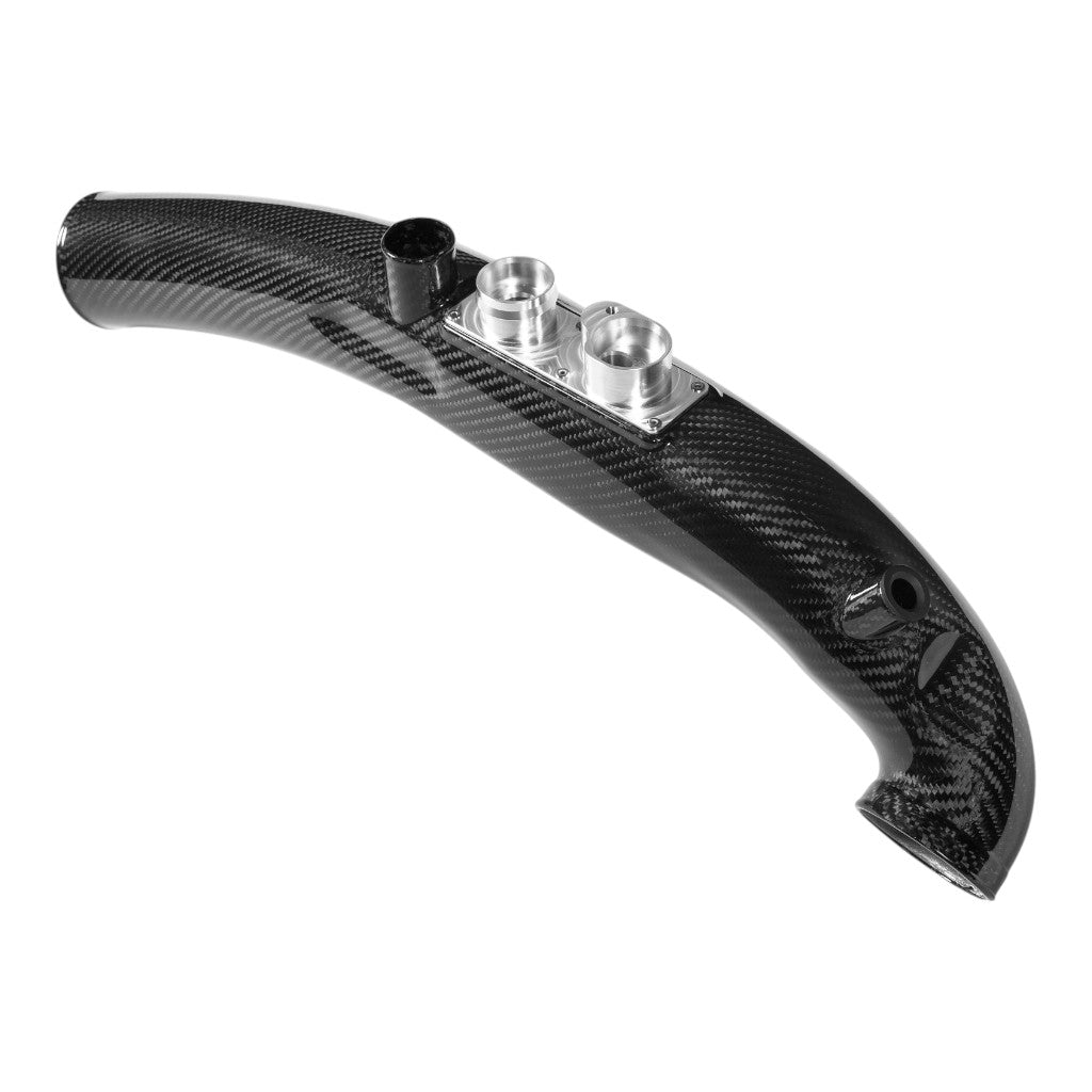 EVENTURI EVE-A35FL-CF-CHG Turbo Inlet Tube (Carbon) for MERCEDES-BENZ A35 AMG / CLA35 AMG / GLA35 / GLB35 Hybrid Versions 2023+ Photo-1