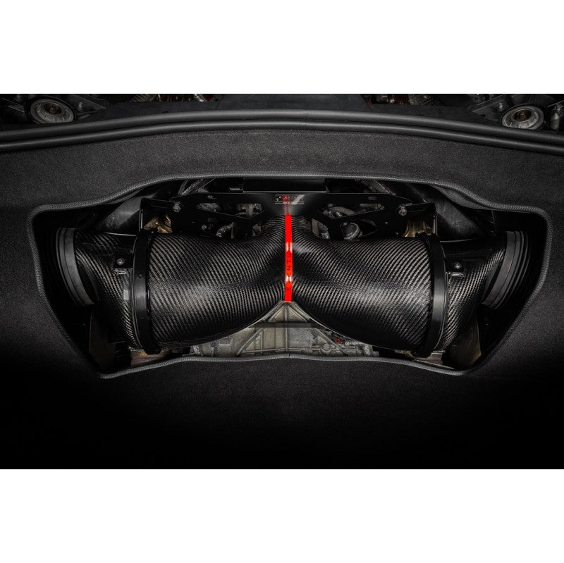 EVENTURI EVE-C8HTC-CF-INT Carbon Air Intake System for CHEVROLET Corvette C8 Stingray Convertible Photo-16