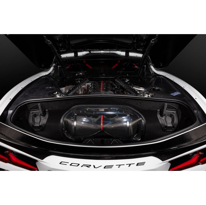 EVENTURI EVE-C8HTC-CF-INT Carbon Air Intake System for CHEVROLET Corvette C8 Stingray Convertible Photo-22