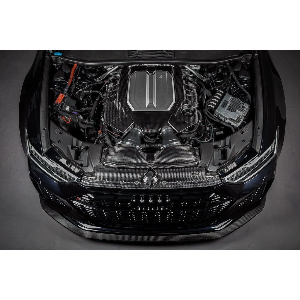 EVENTURI EVE-C8RS6-CF-ENG Engine Cover (Carbon / Gloss) for AUDI RS6 / RS7 (C8) Photo-1