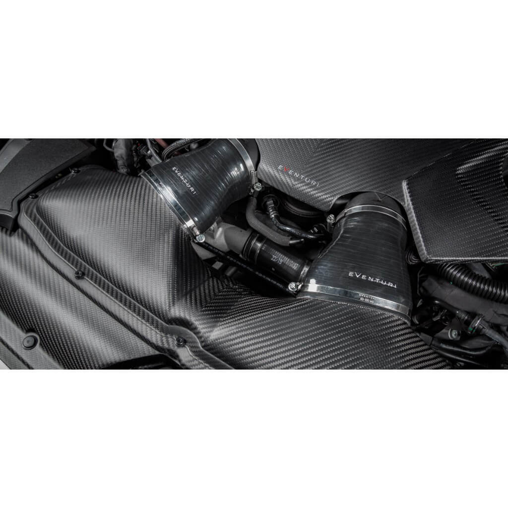 EVENTURI EVE-C8RS6-CF-INT Intake System Gloss Black Carbon for AUDI RS6 / RS7 (C8) Photo-3