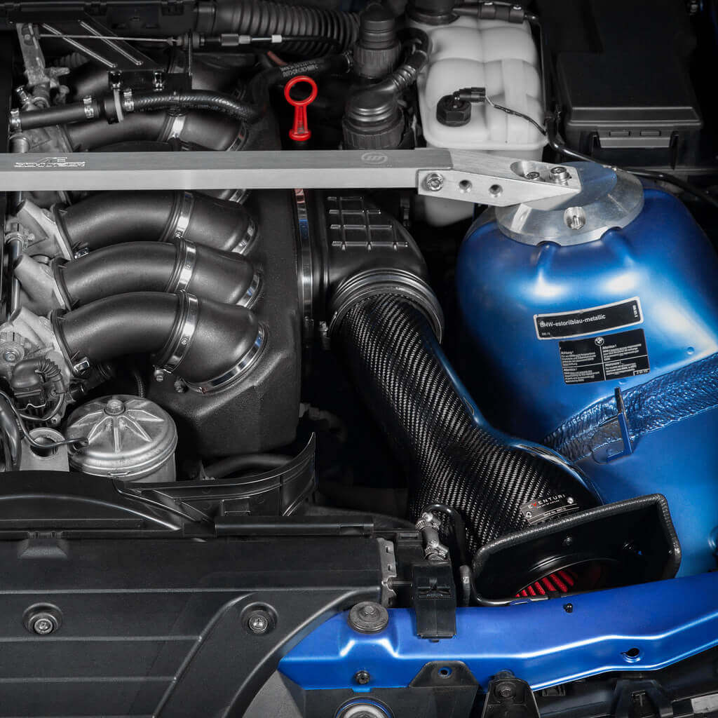 EVENTURI EVE-E36M3-CF-INT Air Intake System (Carbon / Gloss) for BMW M3 (E36) Photo-2