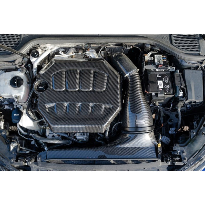 EVENTURI EVE-EA8884-CF-ENG Engine Cover (Carbon / Gloss Finish) for VW Golf (MK8) 2019- Photo-1