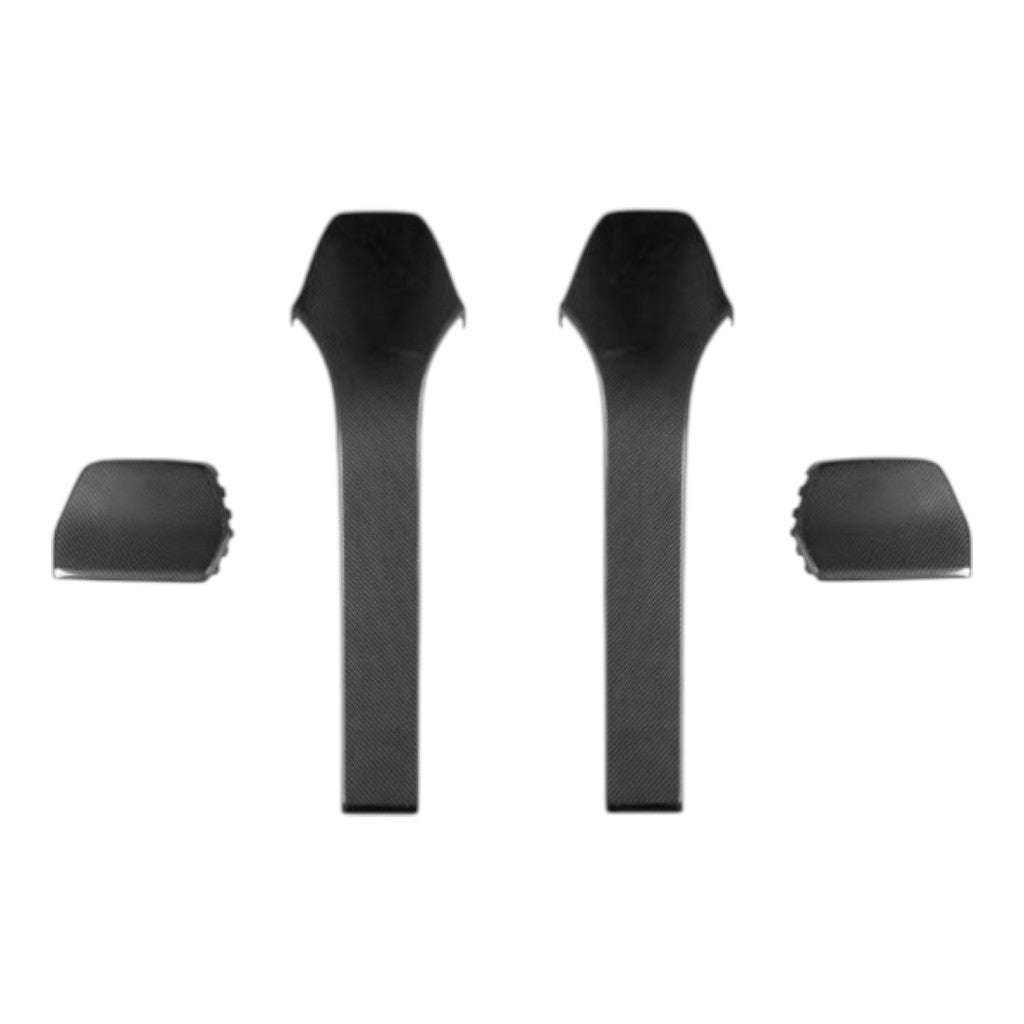 EVENTURI EVE-F8XM-CF-SBC Seat Back Covers (Carbon) for BMW M3 (F880) / M4 (F82) Photo-0