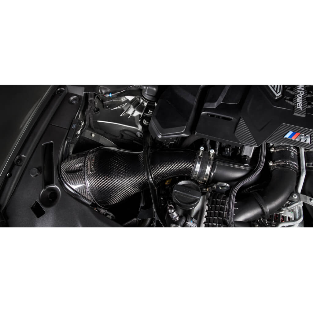 EVENTURI EVE-F9XM5M8-CF-INT Air Intake System V2 (Carbon) with Shrouds for BMW M5 (F90) / M8 (F92) Photo-3