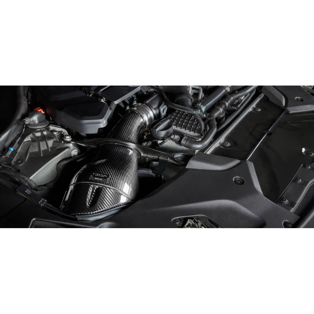 EVENTURI EVE-F9XM5M8-CF-INT Air Intake System V2 (Carbon) with Shrouds for BMW M5 (F90) / M8 (F92) Photo-2