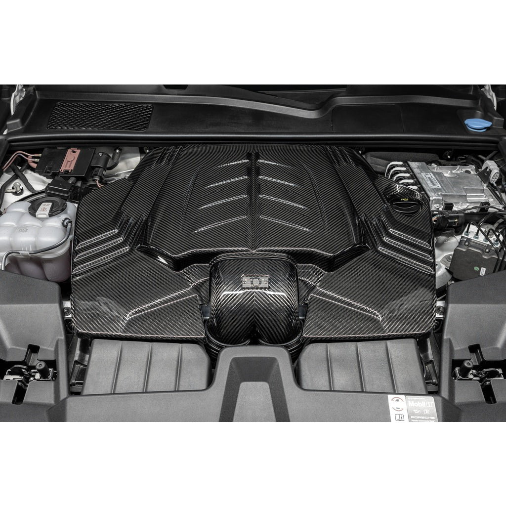 EVENTURI EVE-FLV8TT-CF-INT Air Intake System (Carbon) for PORSCHE Cayenne Turbo S / GT / GTS Facelift 2025 Photo-19