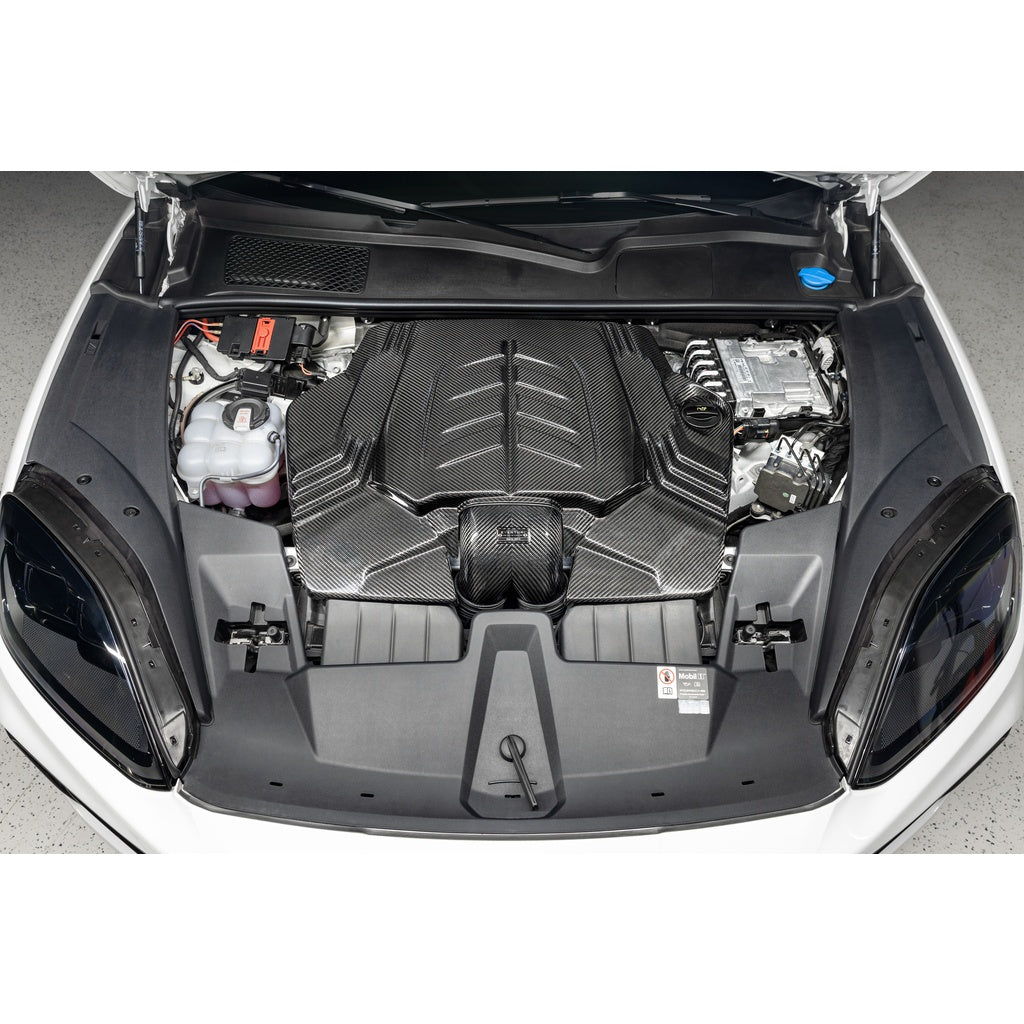 EVENTURI EVE-FLV8TT-CF-INT Air Intake System (Carbon) for PORSCHE Cayenne Turbo S / GT / GTS Facelift 2025 Photo-23