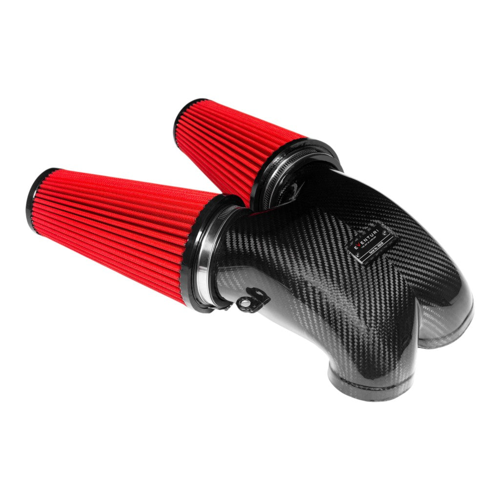 EVENTURI EVE-FLV8TT-CF-INT Air Intake System (Carbon) for PORSCHE Cayenne Turbo S / GT / GTS Facelift 2025 Photo-4