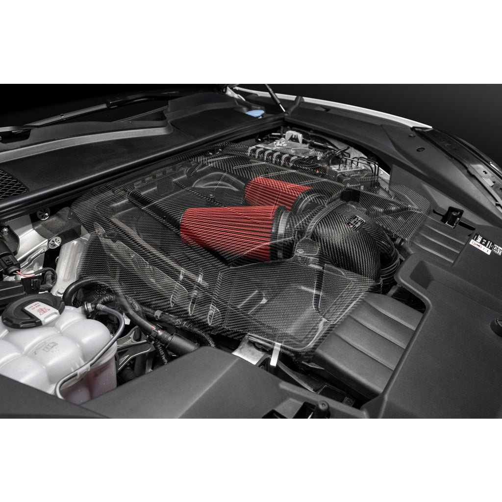 EVENTURI EVE-FLV8TT-CF-INT Air Intake System (Carbon) for PORSCHE Cayenne Turbo S / GT / GTS Facelift 2025 Photo-16
