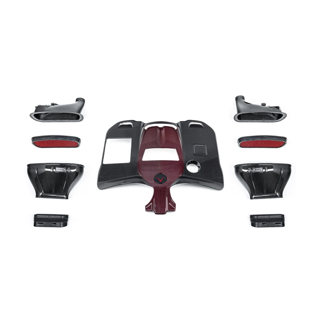 EVENTURI EVE-G63AMG-CF-INT Air Intake System (Carbon) for MERCEDES-BENZ G63 AMG (W464 / W463) 4.0L V8 Twin Turbo M177 Engine Photo-0