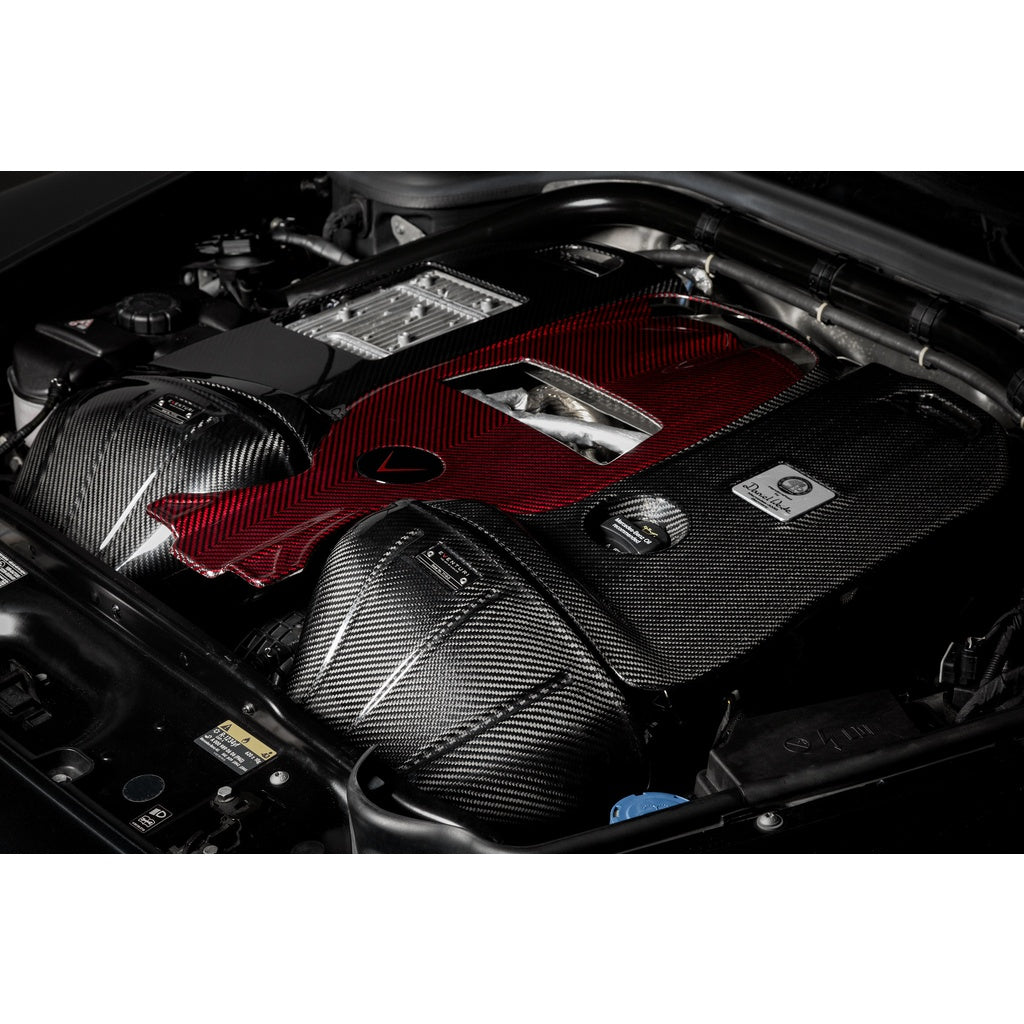 EVENTURI EVE-G63AMG-CF-INT Air Intake System (Carbon) for MERCEDES-BENZ G63 AMG (W464 / W463) 4.0L V8 Twin Turbo M177 Engine Photo-15