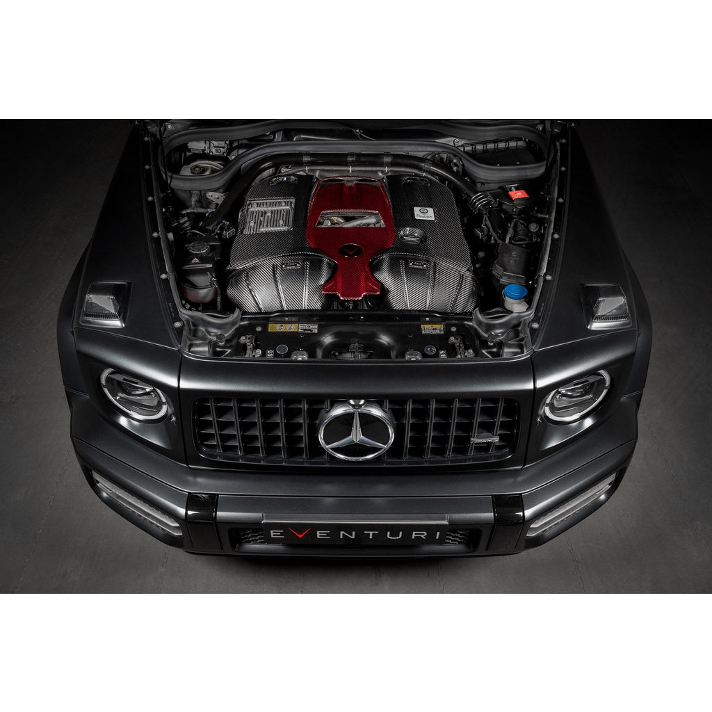 EVENTURI EVE-G63AMG-CF-INT Air Intake System (Carbon) for MERCEDES-BENZ G63 AMG (W464 / W463) 4.0L V8 Twin Turbo M177 Engine Photo-21
