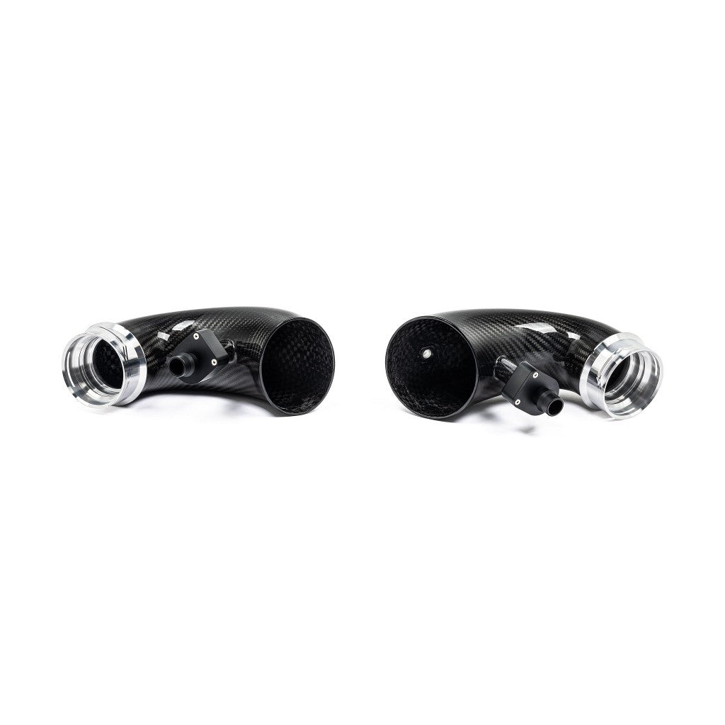 EVENTURI EVE-X56M-LCI-CHG Turbo Inlets (carbon) for BMW X5M (F95) LCI / X6M (F96) LCI / XM (G09) Photo-1