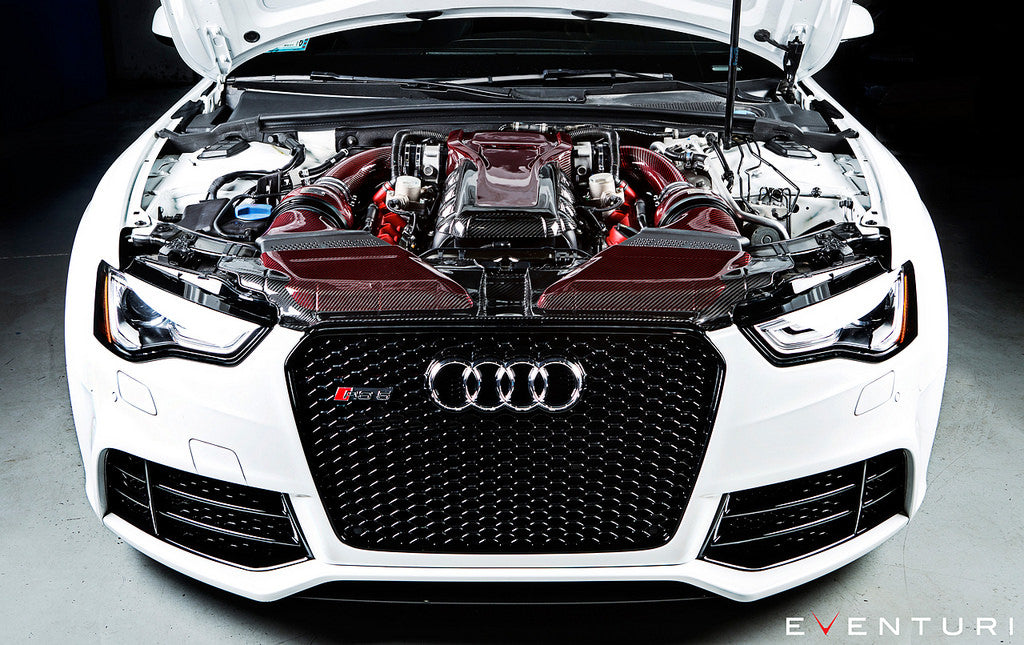 EVENTURI EVE-RS5-CF-SLM Slam panel cover AUDI B8 RS5 (carbon fiber) Photo-5