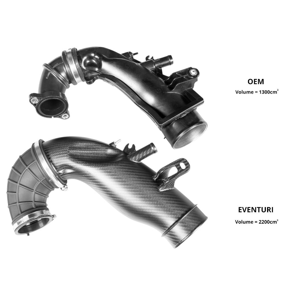 EVENTURI EVE-GR4-CF-CHG Turbo Inlet Tube (Gloss / Carbon) for TOYOTA GR Yaris (GXPA16) / GR Corolla (GZEA14) Photo-11