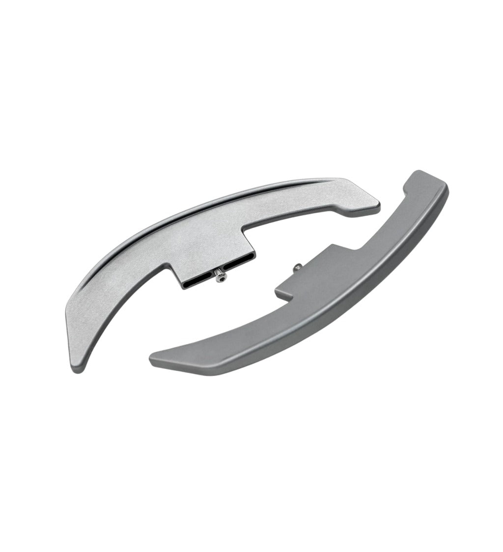 EVOLVE EVO-PS-E-TI Gear Shift Paddle Set, Aluminium, Titanium Blasted for BMW M3 (E90 / E92 / E93) Photo-0