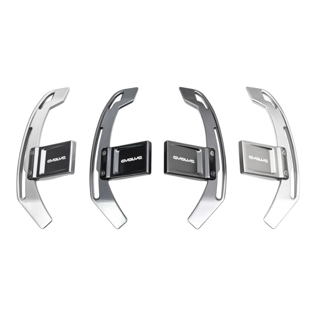 EVOLVE EVO-PS-G-TI Gear Shift Paddle Set, Aluminium, Titanium for BMW M2 (G87) / M3 (G80 / G81) / M4 (G82 / G83) Photo-0