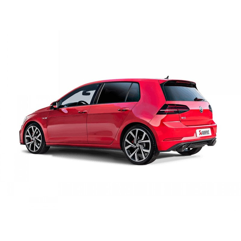 AKRAPOVIC MTP-VW/T/4H Exhaust System Slip-On Race Line (Titanium) for VW Golf VII GTI FL Performance 2017-2019 Photo-2