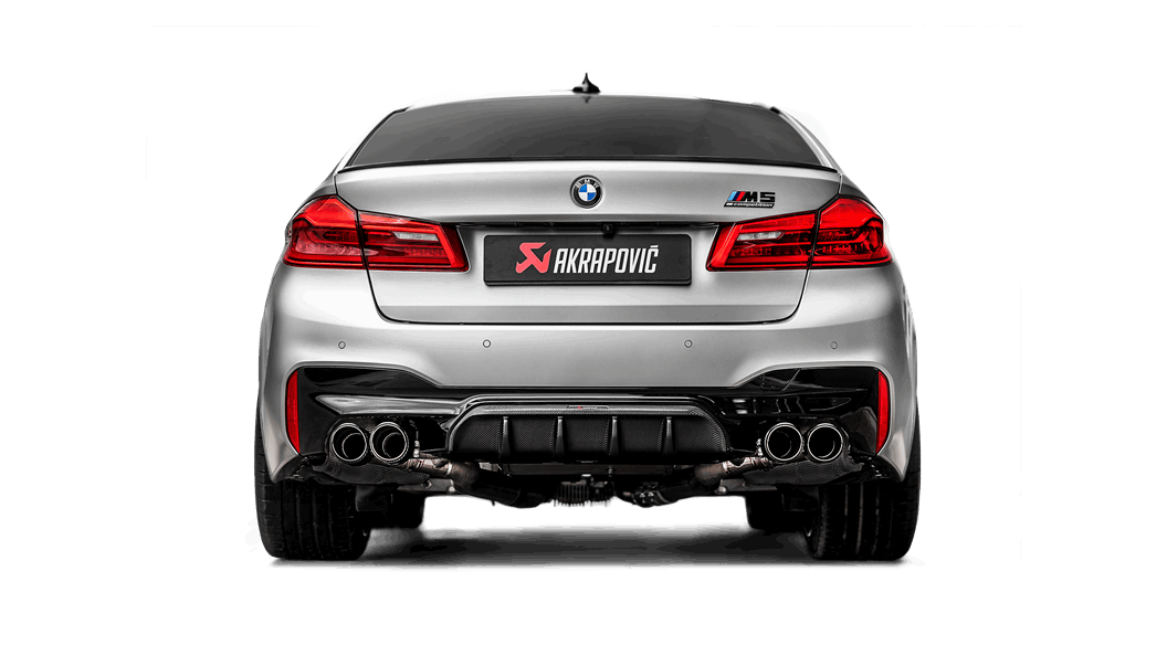 AKRAPOVIC S-BM/T/7H Slip-On Line (Titanium) BMW M5/M5 Competition (F90)-OPF/GPF 2018-2019 ECE Type Approval Photo-2