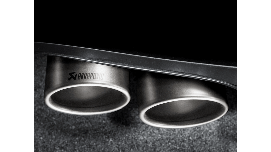 AKRAPOVIC S-PO991SO-HT/1 Slip-On Line (Titanium) PORSCHE 911 Carrera Cabriolet/S/4/4S/GTS (991) 2012-2015 EC Approval Photo-2