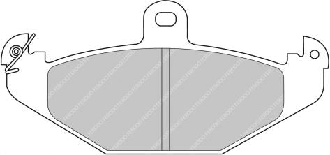 FERODO FDS1560 Rear Brake Pads DS Performance for LOTUS Elise Photo-0