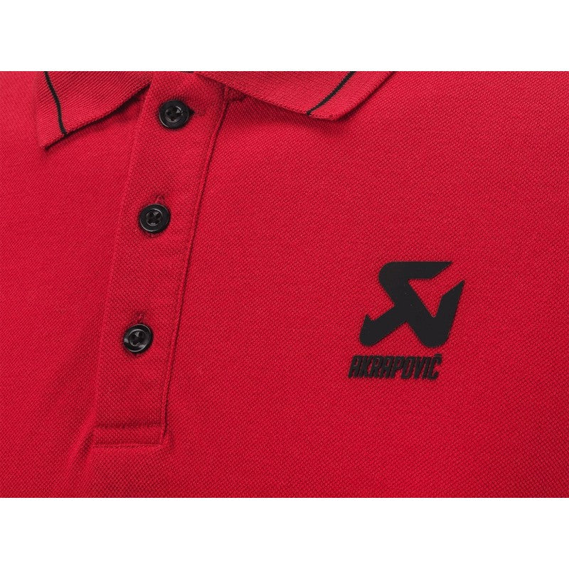 AKRAPOVIC 802145 Polo Corpo Red Men M Photo-2