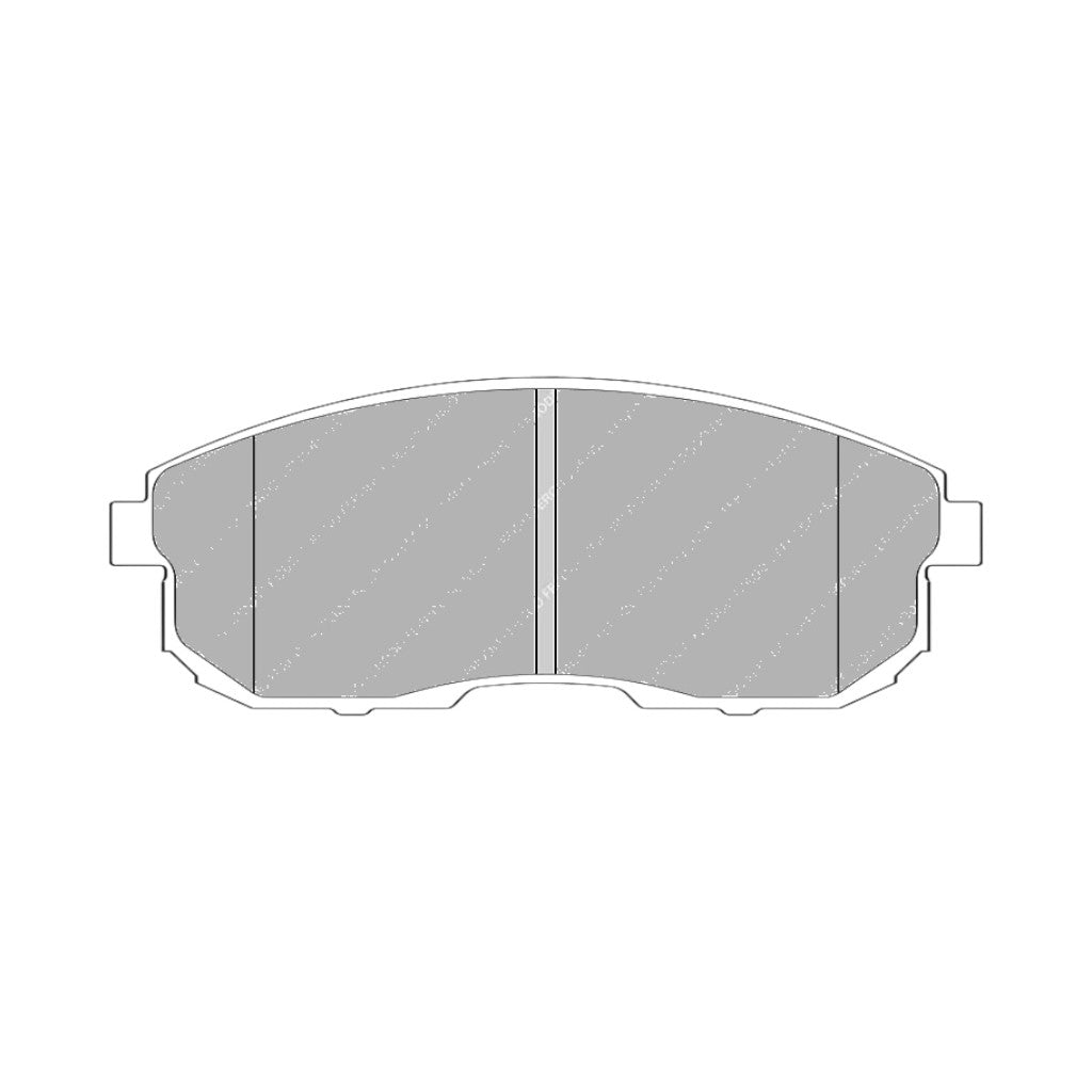 FERODO FCP1430H Front Brake Pads DS2500 for NISSAN 350Z (Z33) / Silva (S13 / S15) Photo-0