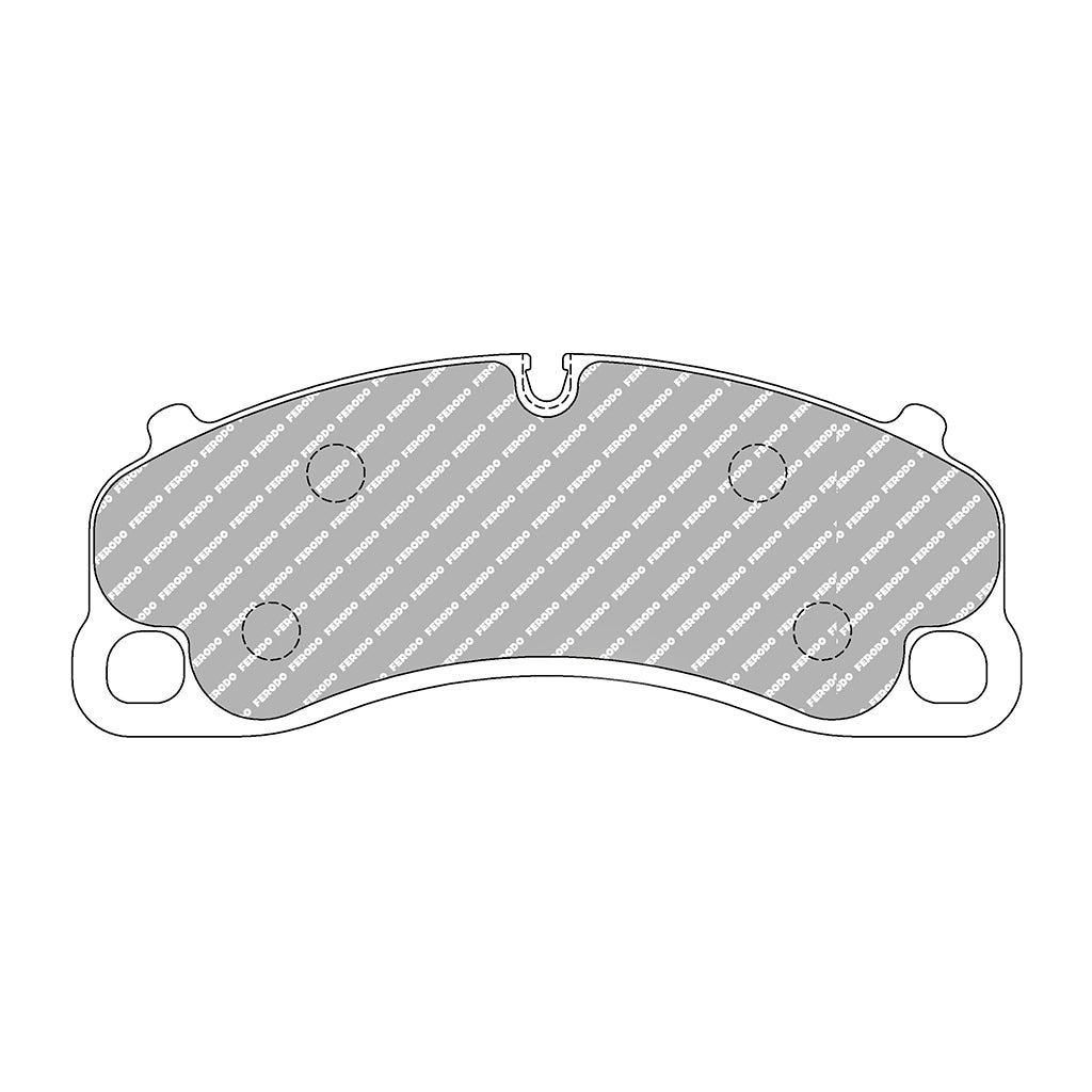 FERODO FCP4664W Front Brake Pads DS1.11 for PORSCHE 911 GT3 / GT3RS (991) / 911 GT3 (992) / 718 Cayman GT4RS (982) Photo-1