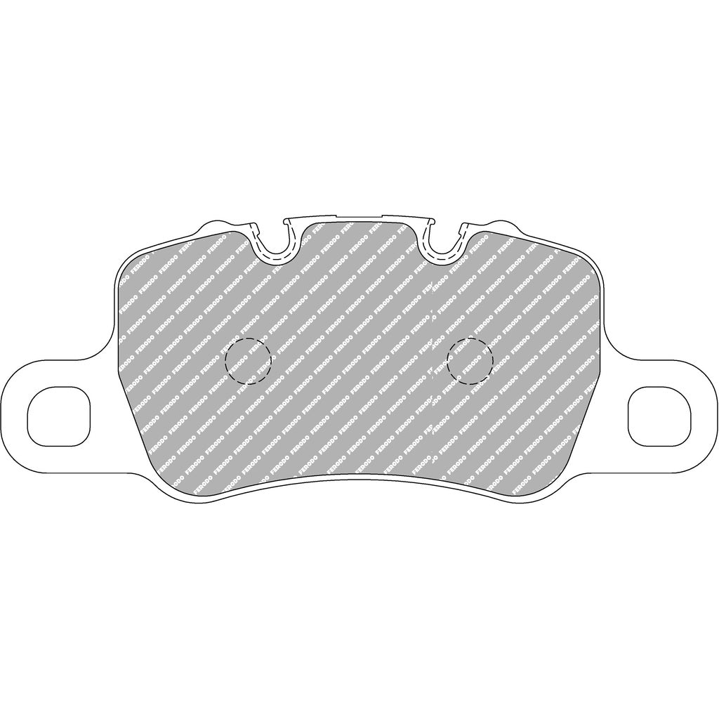 FERODO FCP4665ZB Rear Brake Pads DSUNO for PORSCHE 911 GT3 / GT3RS / Turbo S (991) / 911 GT3 (992) Photo-1