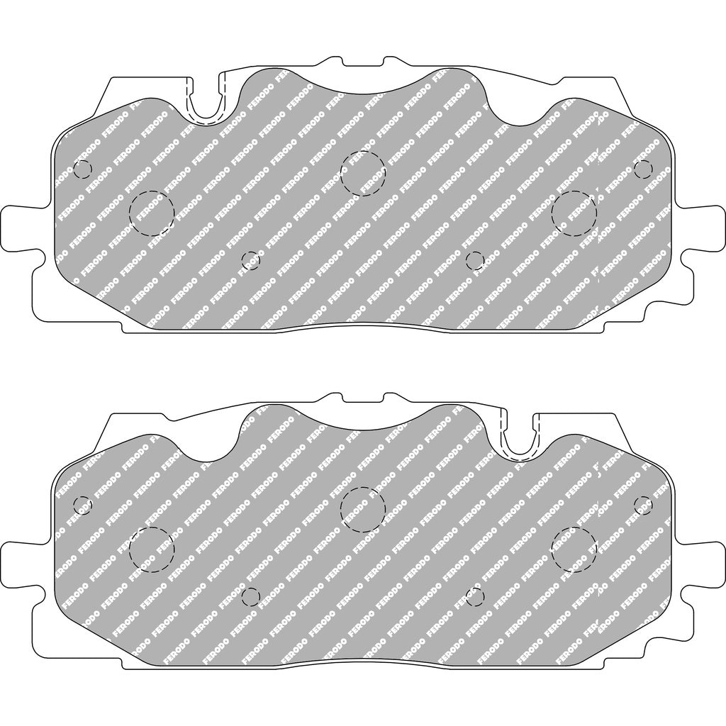 FERODO FCP4967H Front Brake Pads DS2500 for AUDI A3 (8YA) Photo-1