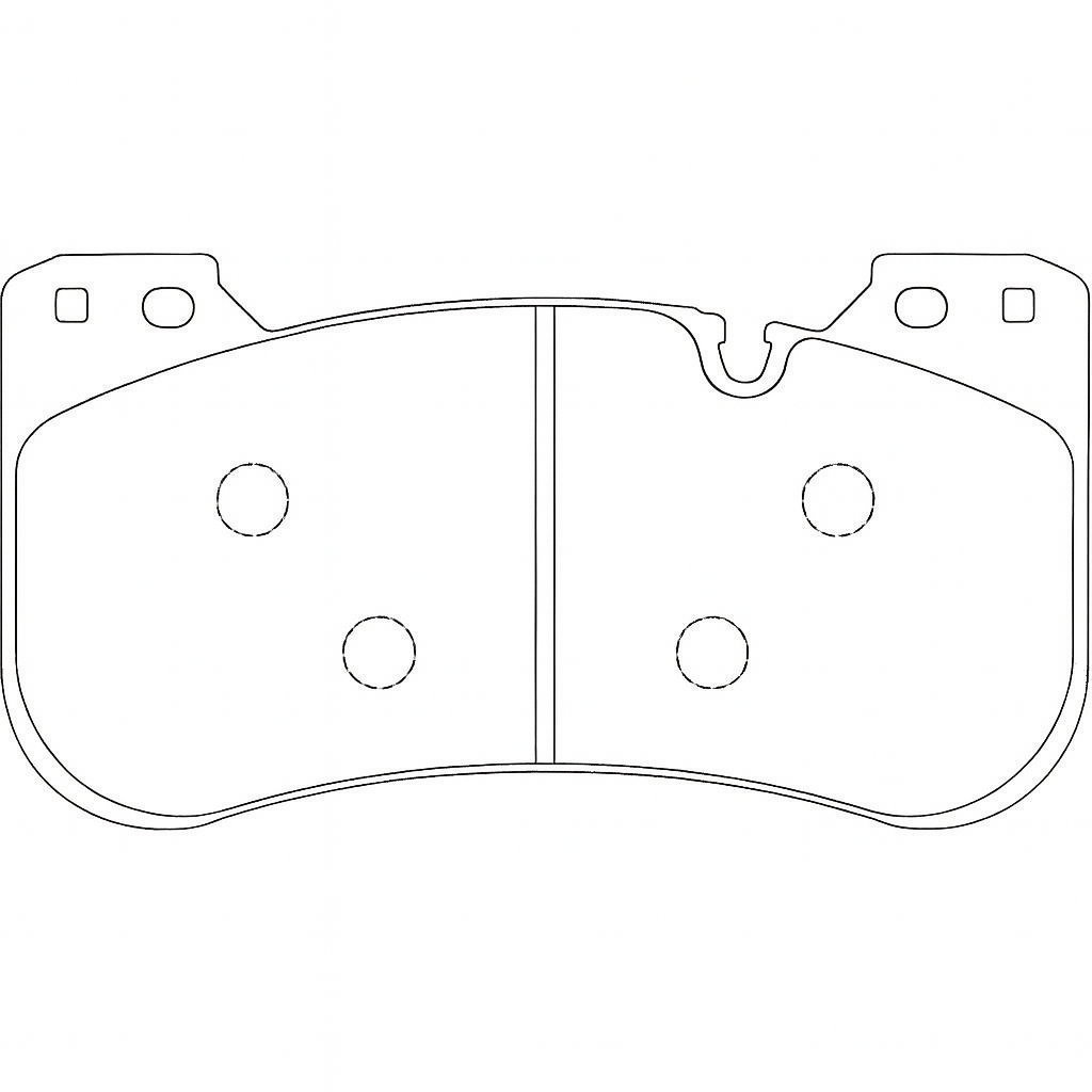 FERODO FCP5546H Front Brake Pads DS2500 for BMW M3 (G80) / M4 (G82) Photo-0