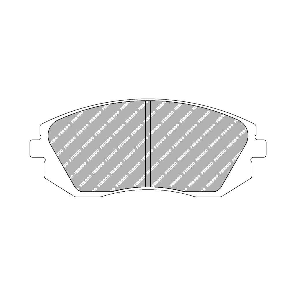 FERODO FDS1639 Front Brake Pads DS Performance for SUBARU BRZ / TOYOTA GT86 Photo-0