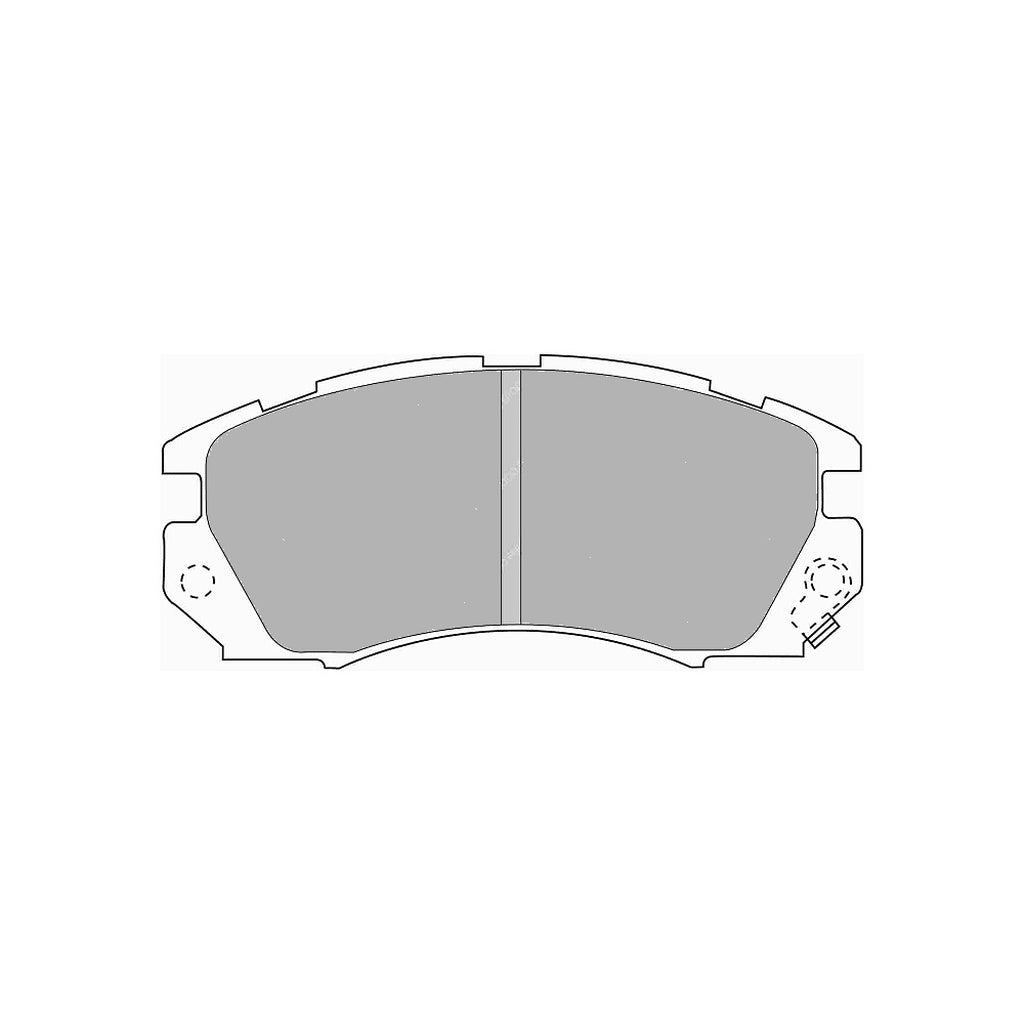 FERODO FDS948 Front Brake Pads DS Performance for SUBARU Forester (SF) / Legacy (BJF) Photo-5