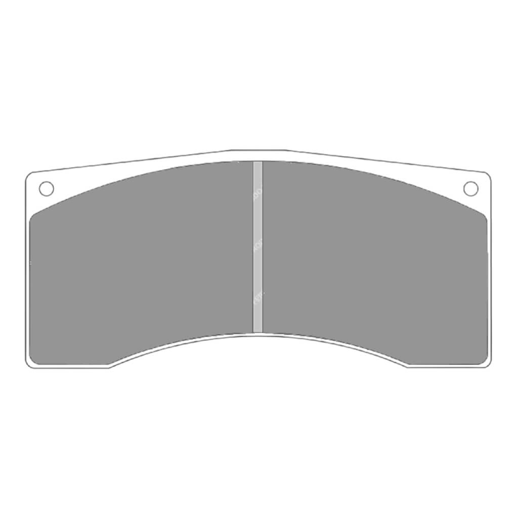 FERODO FRP1077H Front Brake Pads DS2500 Front Brake Pads for TOYOTA GT86 2.0 GT R3 Rally Photo-0