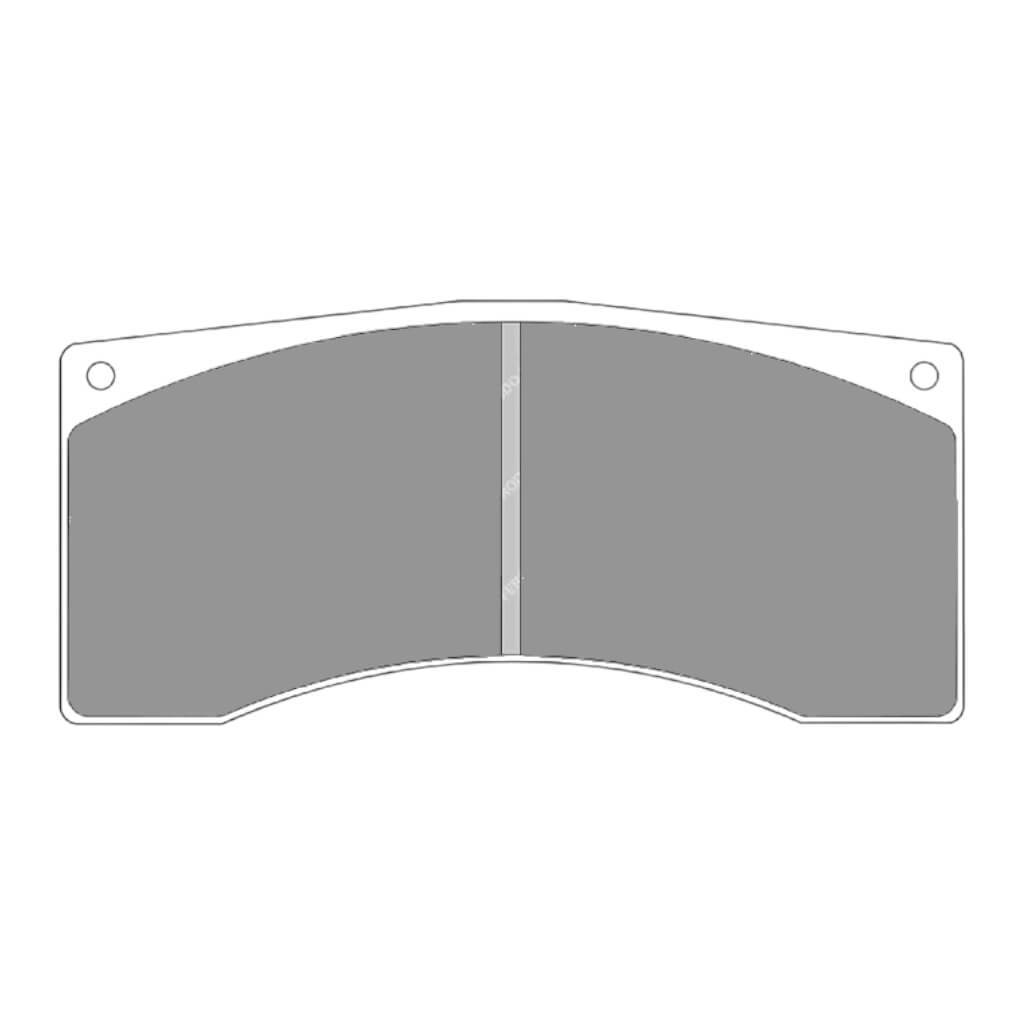 FERODO FRP1077W Front Brake Pads DS1.11 Front Brake Pads for TOYOTA GT86 2.0 GT R3 Rally Photo-0