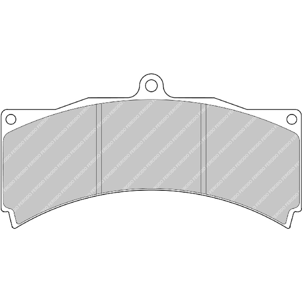 FERODO FRP3000R Brake Pads DS3000 for Caliper ALCON PNF4489X519 / AP RACING CP3796 Photo-0