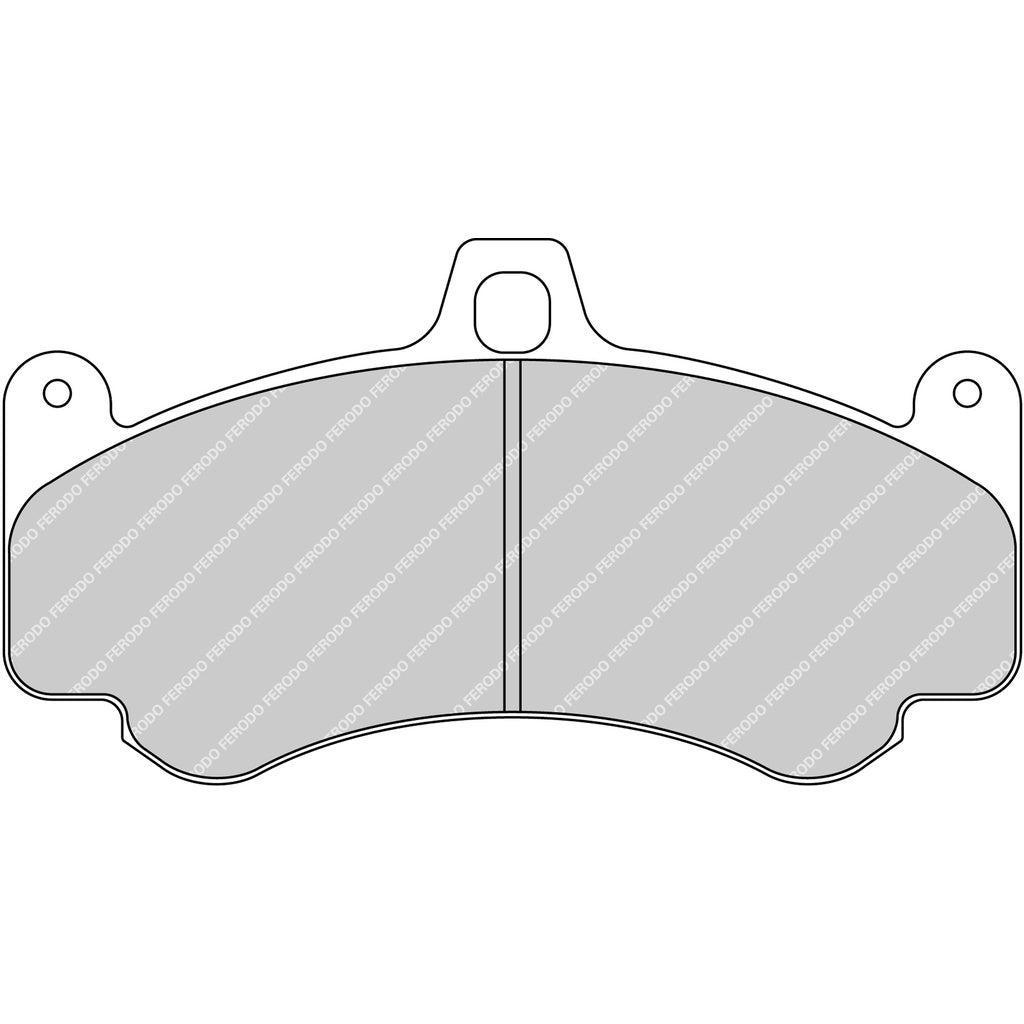 FERODO FRP3096X Front Brake Pads DS2.11 for PORSCHE 911 GT3 CUP (997) Photo-0