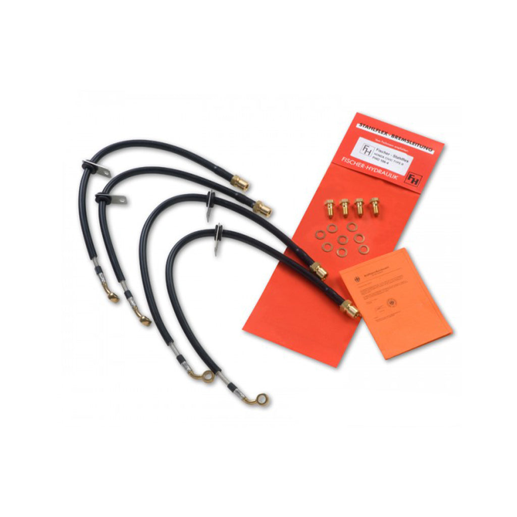 FISCHER PBM5130-4 Stainless Steel Brake Line Kit for BMW M2 (G87) 2022- Photo-0