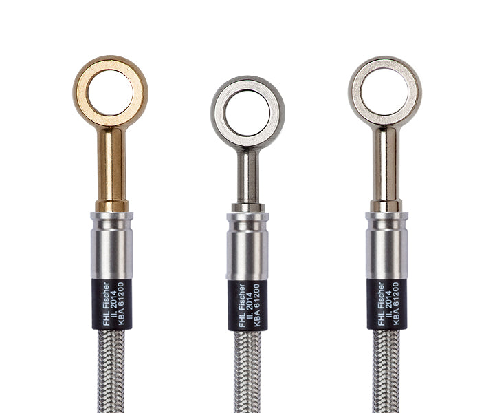 FISCHER TO116-4.1 Steel braided brake line for TOYOTA GT 86 Photo-2