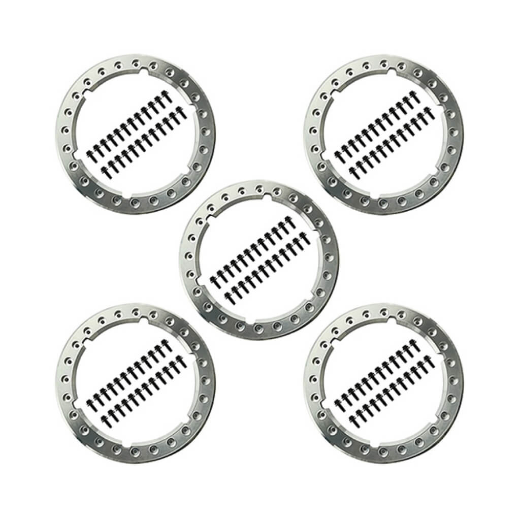 FORD RACING M-1021K-BL5 Functional Bead Lock Ring Kit for FORD Bronco Raptor / Bronco 2021- Photo-0