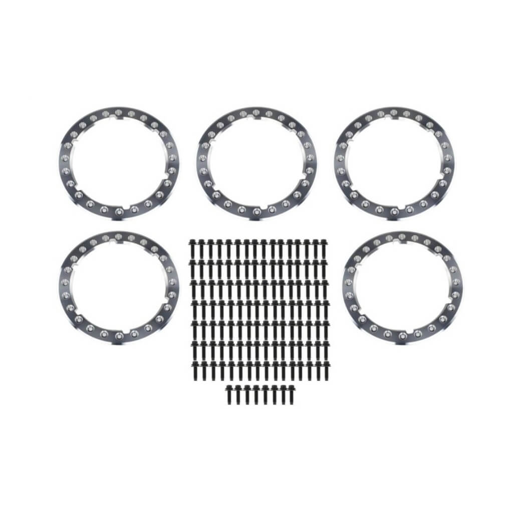 FORD RACING M-1021K-BL5 Functional Bead Lock Ring Kit for FORD Bronco Raptor / Bronco 2021- Photo-1