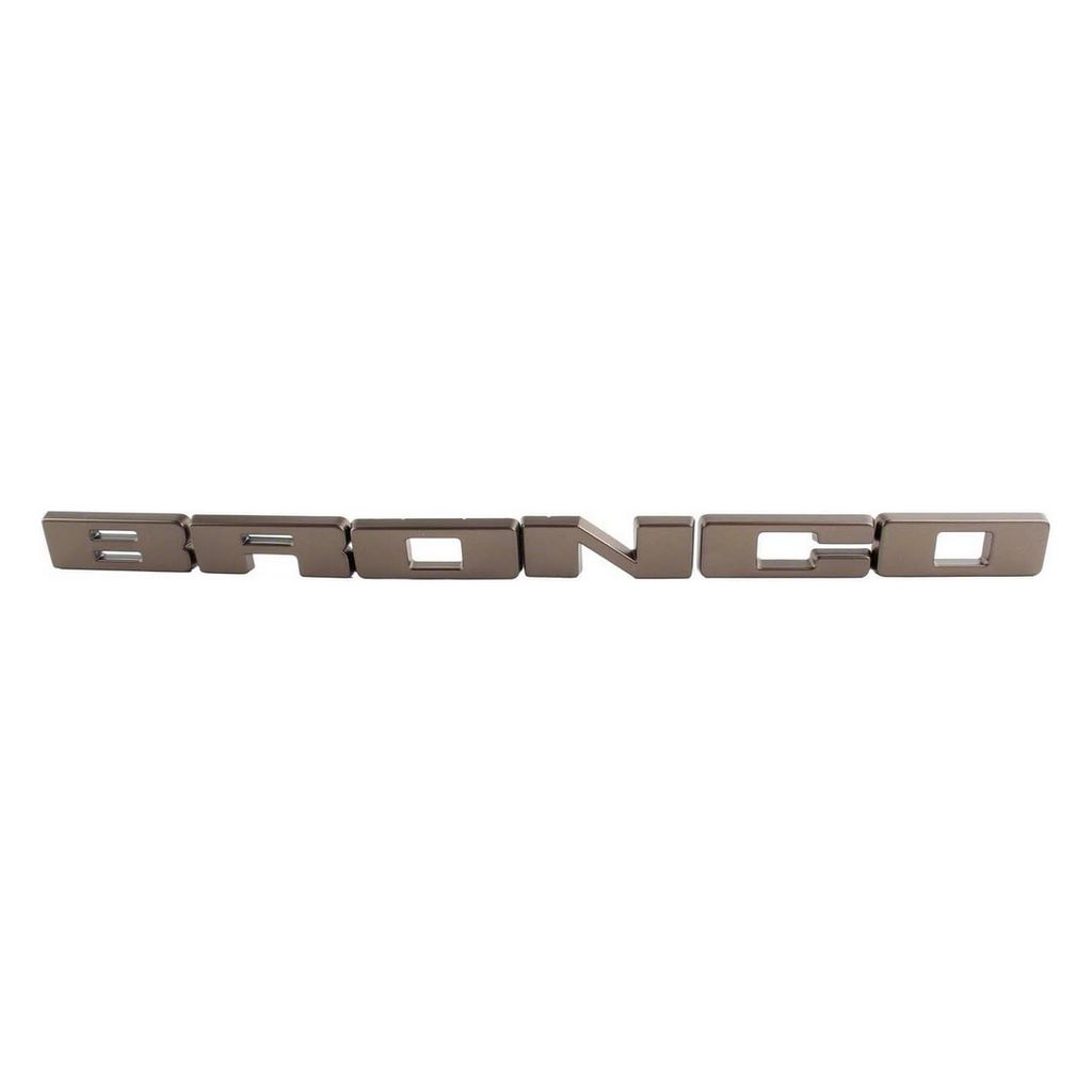 FORD RACING M-1447-BLBR Grille Lettering Overlay Kit, Bronz for FORD Bronco Raptor Photo-0